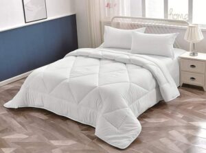 White striped Binded duvet